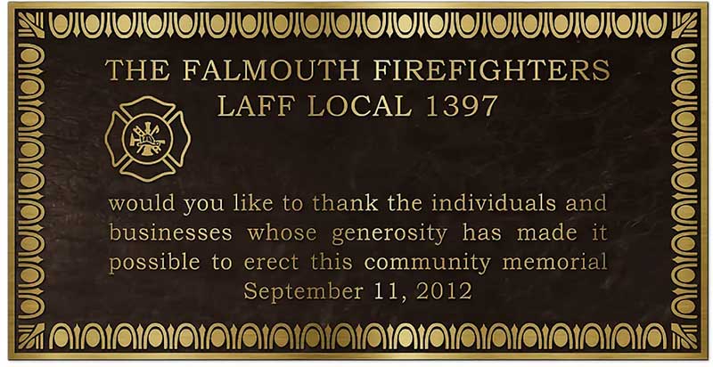 fire memorial plaques, firefighter memorial plaque, Bronze memorial firefighter Plaques, firefighter memorial plaques,